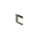Banner SLM Series: Rugged Nickel-Plated Metal Fixed-Distance Slot Sensor; Slot Width: 50 mm; Input: 10-30 V dc; Output: Bipolar: 1 NPN; 1 PNP; 4-pin M8 Integral QD (SLM50B6Q)