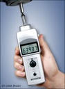 Shimpo LCD Display Contact Tachometer with 12" Circumference Cable Wheel
