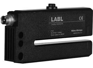 Shimpo Label Sensor, 0.118" (3 mm) Gap, M8 Connection, with Standard and Thin Learn Functions