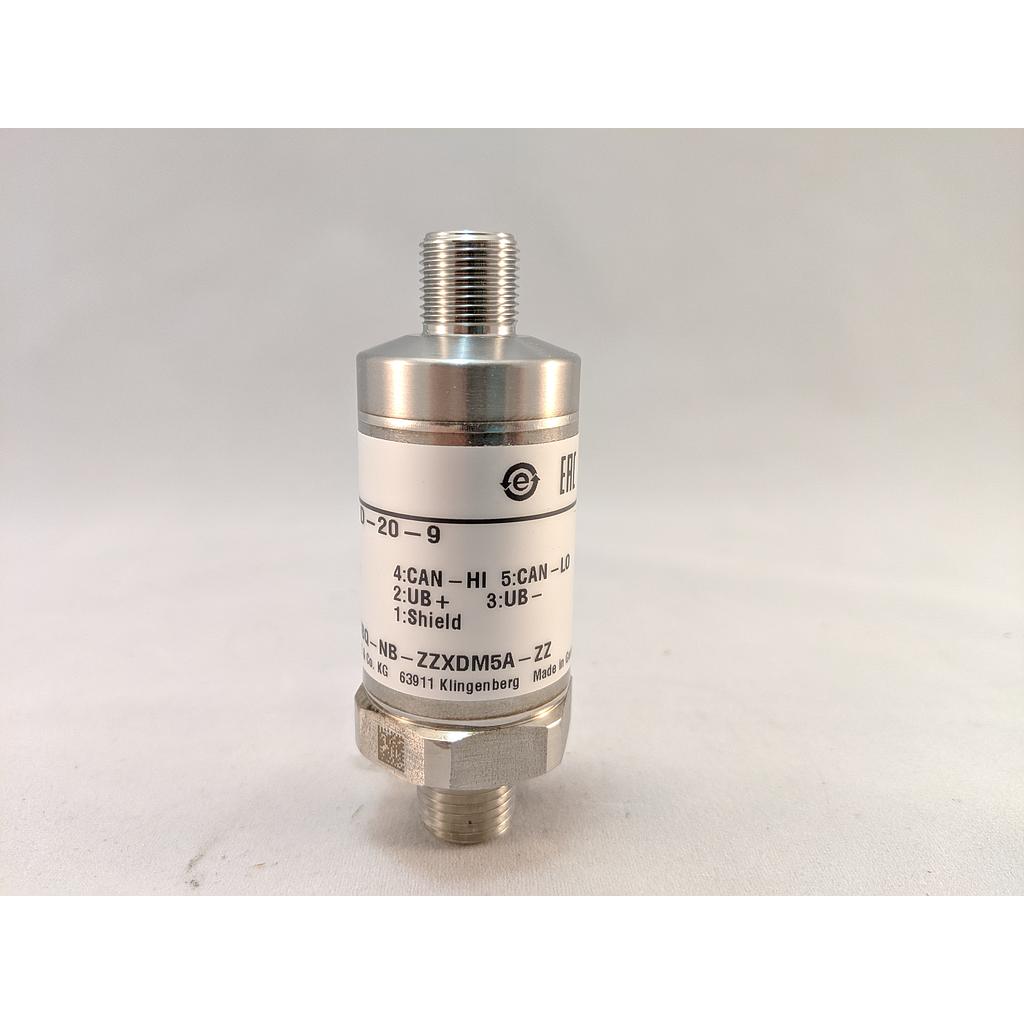 Wika CANopen Pressure Transmitter Model D-20-9, 0-250 Bar, 1/4" NPT, 5-pin Locking Plug M12 x 1