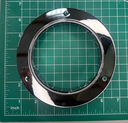4" Chrome Front Flange, Flush Panel Mount For 300 Series