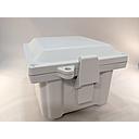 Heartland Series Polycarbonate Enclosure 6 x 6 x 4 in. w/Opaque Cover