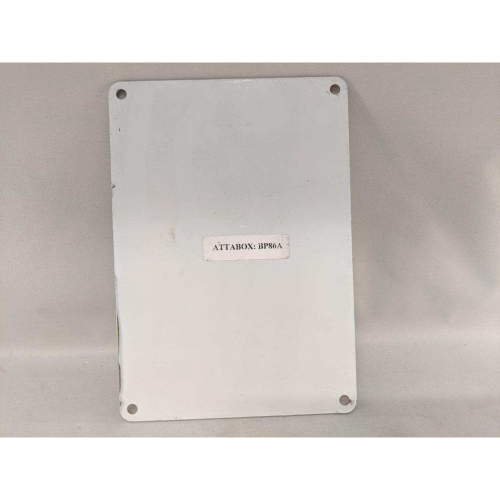 Heartland Series Standard Aluminum Back Panel 8 x 6 in.