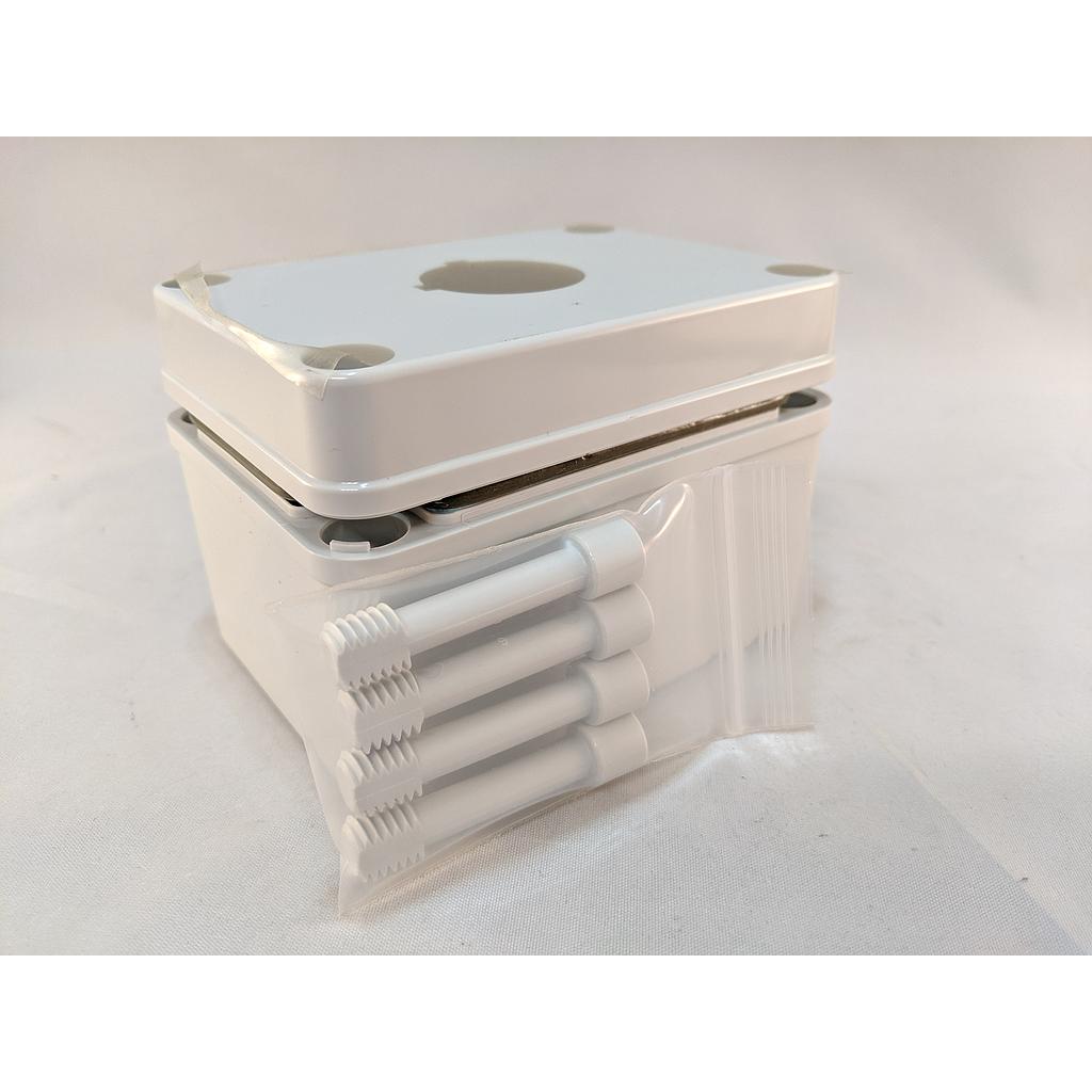 Commander Series Polycarbonate Enclosure 4 x 3 x 2 in. Push Button 30 mm Hole