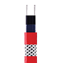 Briskheat Hi-Temp Self-Reg Heat Cable, 10W/ft, 110-120V, Fluoropolymer Overjacket