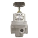 Bellofram T41-1 Adjustable Precision Regulator (w/o Bonnet Vent Port), 1/4" NPT, 0-10 PSI