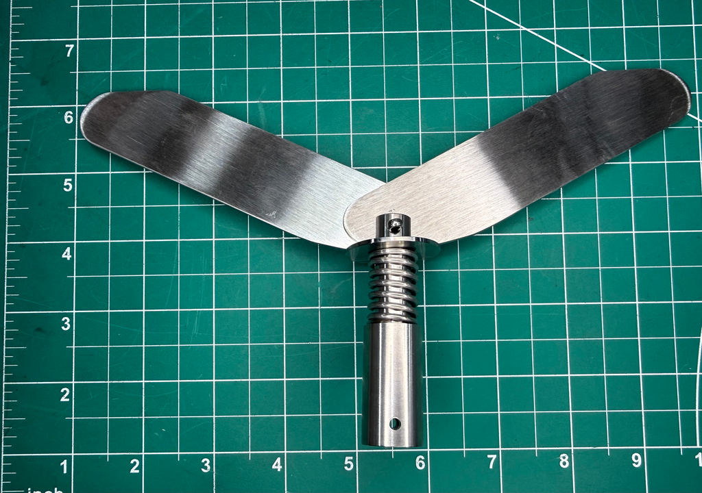 Bindicator 2-Vane Collapsible Paddle, SS (H-380)