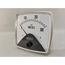 CROMPTON FIESTA 3.5" 0-5AAC RANGE 0-300 AAC SCALE W/PANEL GASKET