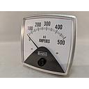 CROMPTON FIESTA 3.5" 05 AAC RANGE 0-500 AAC SCALE W/ PANEL GASKET