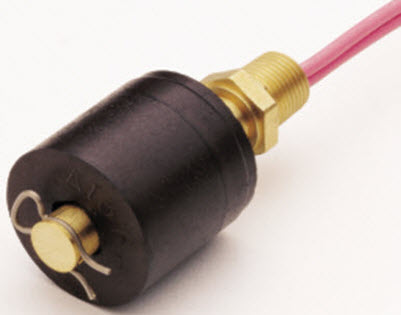 LS-1700 Float Switch, Buna-N Float, 316 SS Stem, 20 VA, 1/8" NPT, 24" lead
