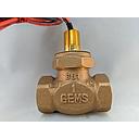 Gems FS-200 Flow Switch, 1" NPT, Bronze Body, SPDT, 4 GPM Set Point
