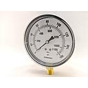 PRESSURE GAUGE 0-160 PSI 3.5" 1/4"BOTTOM CONNECT 2% ACCURACY