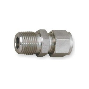 T/C COMPRESSION FITTING 3/8" TUBE X 1/4' MNPT STAINLESS