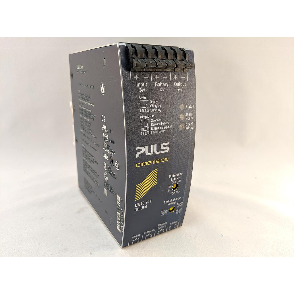 PULS DC-UPS Controller, 24VDC, 10A, for 3.9-40Ah Battery