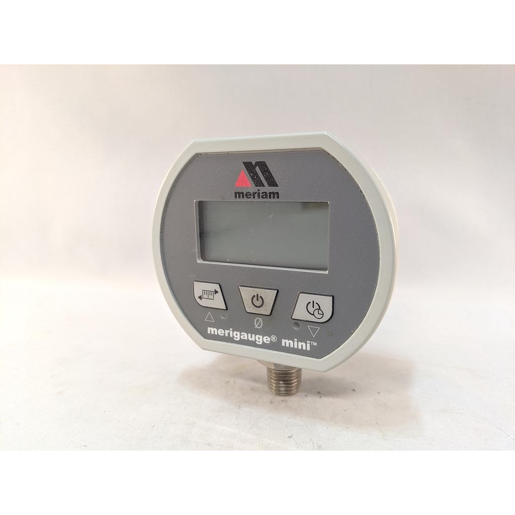 MERIAM I/S BATTERY POWERED DIG PRESS GAUGE 0-300PSI 0.25%