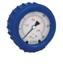 NoShok 2.5" Rubber Case Protector, Back Connected Gauge, Blue - All Series