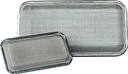 Bindicator Bin-Flo Aerator, Internal Mounting, Cotton (canvas) Diffuser, 316 SS Mesh Support, SS Body (LL-SS)