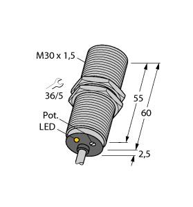 Turck Capacitive Sensor (BC10-M30K-AZ3X)
