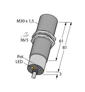 Turck Capacitive Sensor (BC10-M30-VP4X)