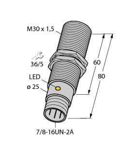 Turck Inductive Sensor (BI10-G30-AZ3X-B1131)