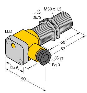 Turck Inductive Sensor (BI10-G30SK-AZ3X2)