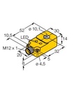 Turck Inductive Sensor, Ring Sensor (BI10R-Q14-AP6X2-H1141)