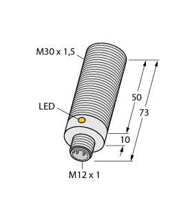 Turck Inductive Sensor (BI10-S30-AD4X-H1141)