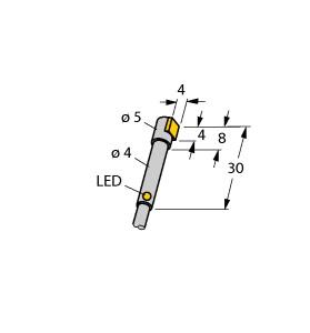 Turck Inductive Sensor (BI1-HS540-AN6X)