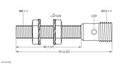 Turck Inductive Sensor, With Increased Switching Distance (BI2-EG08-RP6X-H1343)