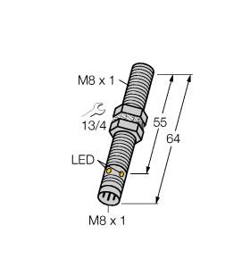 Turck Inductive Sensor (BI2-G08-AP6X-V1131)