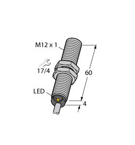 Turck Inductive Sensor (BI2-G12-RZ33X)
