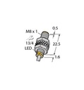 Turck Inductive Sensor, With Increased Switching Distance (BI2-M08K-AP6X)