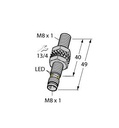 Turck Inductive Sensor, With Extended Switching Distance (BI2U-EG08-AN6X-V1131)