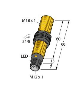 Turck Inductive Sensor (BI5-S18-VP4X-H1141)