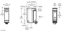 Turck Inductive Sensor, With Extended Switching Distance (BI5U-Q12-AN6X2-V1131)