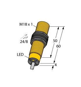 Turck Inductive Sensor (BI5U-S18-AP6X)