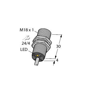 Turck Inductive Sensor, With Weldguard® coating (BI7-GT18K-AD4X/S1589)