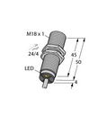 Turck Inductive Sensor, For Use in Vehicle Board Nets (BI8-EM18-VN45XLD)