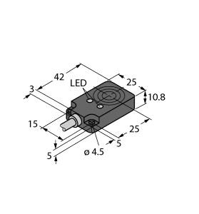 Turck Inductive Sensor (BI8U-Q10-AP6X2)