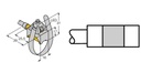Turck Magnetic Field Sensor, For Pneumatic Cylinders (BIM-KST-AN6X)