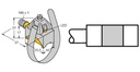 Turck Magnetic Field Sensor, For Pneumatic Cylinders (BIM-KST-AN6X-V1131)
