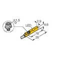 Turck Magnetic Field Sensor, For Pneumatic Cylinders (BIM-UNR-AP6X 1M)