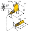 Turck Magnetic Field Sensor, For Pneumatic Cylinders (BIM-UNT-0.1-UNT-2AP6X3-H1141)