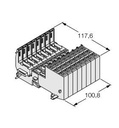 Turck BL20 base module, Screw connection (BL20-B3S-SBC)