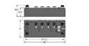 Turck BL compact™ fieldbus station for PROFINET®, Interface for Connection of 4 BL ident Read/Write Heads (HF/UHF) (BLCEN-4M12LT-2RFID-A-2RFID-A)