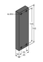 Turck excom I/O System, Cover for the Unused Power Port (BM-PS)