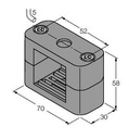 Turck Accessories, Mounting Clamp (BSS-CP40)