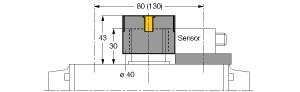 Turck Accessories, Actuation kit (puck) (BTS-DS20-TK1)