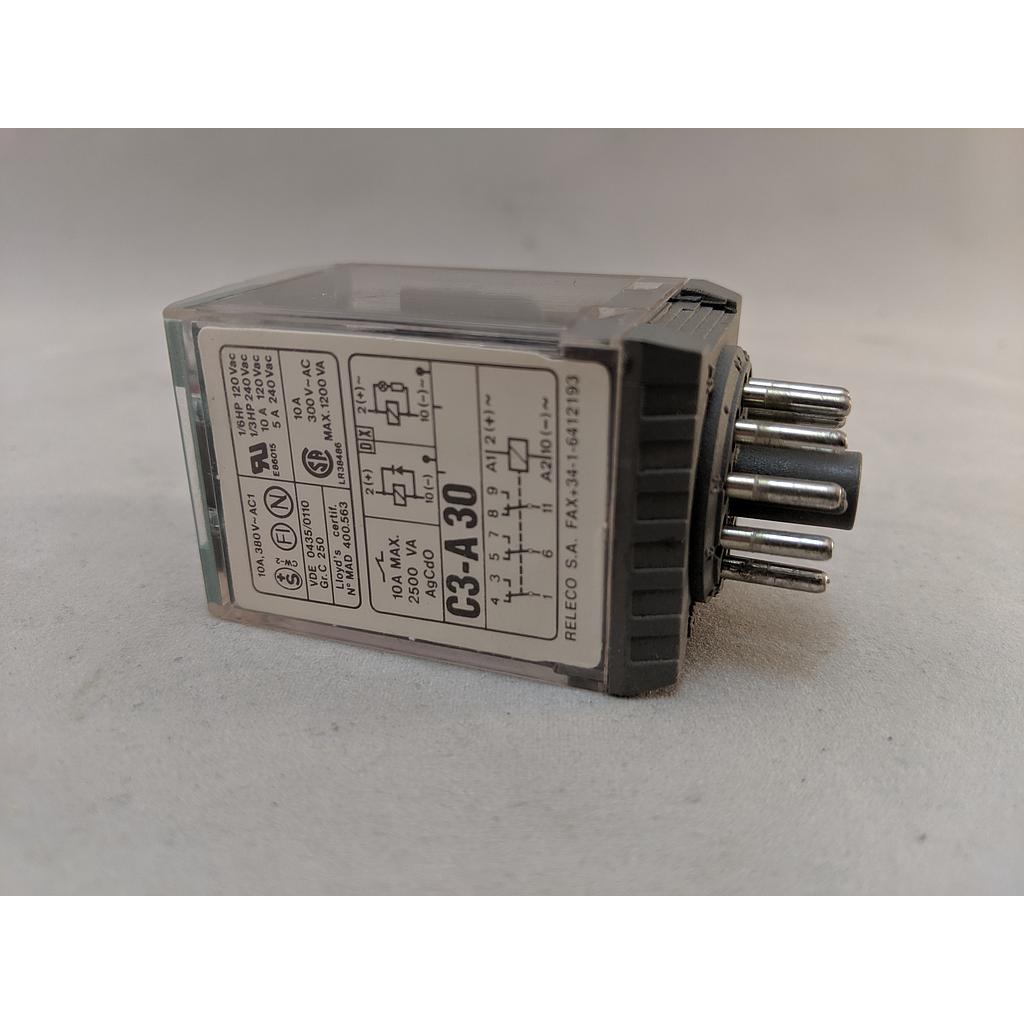 Turck Comat Releco by TURCK, Power Relay, 11-pin (C3-A30/024VAC)