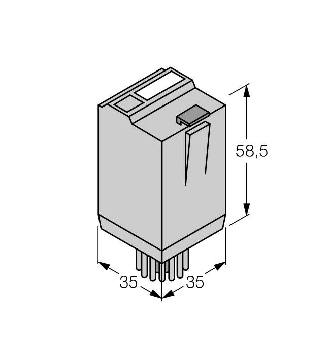 Turck Comat Releco by TURCK, Remanence Relay (C3-R20N/024VDC)
